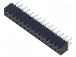 Connector: pin strips | socket | female | PIN: 30 | straight | THT | 2mm
