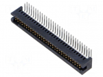 Connector: PCB to PCB | socket | male | PIN: 60 | TFM | angled | 3.7A | THT