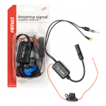 Auto- ja mootorrattatooted, elektroonika, navigatsioon, CB raadio // Car Radio and TV antennas and accessories // Wzmacniacz antenowy sygnału radiowego 12v dab fm amio-04134