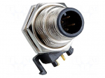 Connector: M12 | socket | male | PIN: 4