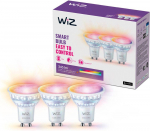 WiZ Connected 50W GU10 gudrā LED spuldze  GLASS 2200-6500K RGB 929003772333 8720169076662