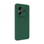 Back panel cover Evelatus Xiaomi Redmi Note 14 Premium Magnetic Soft Touch Silicone Case Green