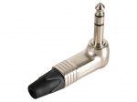 NEUTRIK - JACK PLUG CONNECTOR, 3-PIN MALE, 6.3&nbsp;mm, 90&deg;, NICKEL