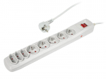 Elektrimaterjalid // Elektri laiendid, Pikendusjuhtmete, hajutuste ja UK ja USA adapterite komplekt // 98-409# Filtr sieciowy 5m  r-8 szary`