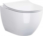 Wallhung bowl set B246 Zen CleanOn with SC seat,