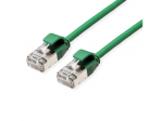 RJ45 kabelis / Patch kabelis 5m CAT.6A LSOH U/FTP (zaļ&scaron;)