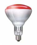 PHILIPS BR125 IR 250W E27 230-250V Red 1CT/10 spuldze 923212043801 8711500575210
