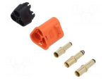 Connector: DC supply | plug | male | QS | 110A | 500V | PIN: 3 | straight