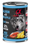ALPHA SPIRIT WET Salmon with pineapple - wet dog food - 400g