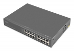 Digitus 8-Port Gigabit Ethernet PoE Injector, 802.3bt, 250 W