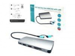 I-TEC USB-C Metal Nano Dock 3xDisplay+PD