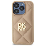 Other Phone Accessory DKNY  DKNY Quilted Stack Logo iPhone 15 Case - Beige