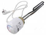 Heating element: heater | with thermostat | 3kW | 230VAC | 400mm
