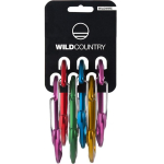 Wild Country 40-0000000016-0999-1 climbing carabiner Locking carabiner D-shaped Multicolour 6 pc(s)