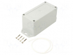 Enclosure: multipurpose | X: 60mm | Y: 120mm | Z: 60mm | ZP | ABS | gasket