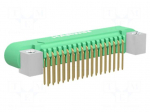 Connector: wire-wire/PCB | socket | male | PIN: 34 | Gecko | 2A | 450V