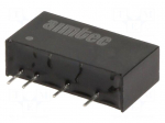 Converter: DC/DC | 1W | Uin: 4.5&divide;5.5V | Uout: 5VDC | Uout2: -5VDC | SIP7