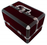 Isikliku hoolduse tooted // Personal hygiene products // CA4P Kufer 25x17x17cm purpurowy kosmety
