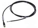 Cable: for sensors/automation | M8 | PIN: 4 | straight | 1.5m | plug