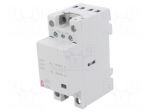 Contactor: 4-pole installation | 25A | 230VAC | NC x2 + NO x2 | R