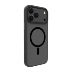 Back panel cover Evelatus Apple iPhone 17 Pro Max Hybird Case With MagSafe PC+TPU Black