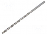 Drill bit | for metal | &Oslash;: 4.2mm | L: 119mm | Working part len: 78mm