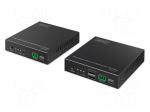 HDMI extender | HDMI 2.0 | 4K,HDCP 1.4,HDCP 2.2,UHD 2160p | metal