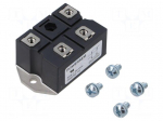 Bridge rectifier: single-phase | Urmax: 1.6kV | If: 88A | Ifsm: 1kA