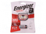 Torch: LED headtorch | waterproof | 4h | 300lm | Colour: red