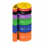 Spordiks ja aktiivseks puhkuseks // Spordikaubad ja varustus // Zestaw gum do ćwiczeń TPE - Power Band PT-S7, 4-82 kg, 7 gum TPE, REBEL ACTIVE