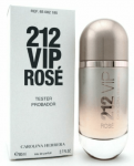Carolina Herrera 212 VIP Ros&eacute; Perfume EDP 80 ml Tester