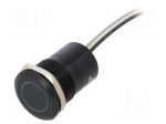 Switch: capacitive | Pos: 2 | SPST-NO | 0.01A/12VDC | IP68 | OFF-ON | 20m&Omega;