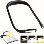 Riff GH-8 Universal Rechargeable LED Reading Light Hobby Desk Lamp 3 Lighting Modes 2000mAh Battery Black