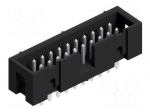 Connector: pin strips | pin header | male | PIN: 20 | THT | 3A | 250V | 2x10