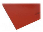 Heating mat | silicone | 600x480mm | 230V | 800W | thermostat