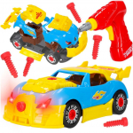 RoGer Interactive Build‑Your‑Own Sports Car With Lights And Sound