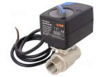 Shutoff valve | 3/4" | IP64 | max.30bar | Temp: 0&divide;60&deg;C | 220&divide;240VAC