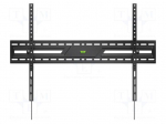 Holder | for wall mounting | 75kg | 43&divide;100" | black