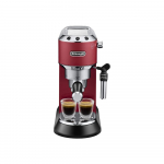 Delonghi | Espresso Coffee Maker | Dedica Style EC 685.R | Pump pressure 15 bar | Built-in milk frother | Semi-automatic | 1300 W | Red