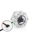 Bitspower Hexagon Flow Indicator-RGB