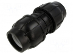 Splice terminal: clamping | &Oslash;out: 63mm | &Oslash;in: 63mm | for PE pipes