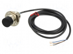 Sensor: inductive | OUT: PNP / NO | 0&divide;24mm | 10&divide;30VDC | M30 | 2m | IP67G