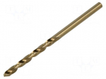 Drill set | for metal | &Oslash;: 3.5mm | L: 70mm | Working part len: 39mm