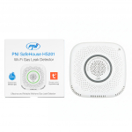 Wi-Fi CH4 metaaniandur SafeHouse, Tuya, 230V, solenoidklapi v&auml;ljund | PNI HS201