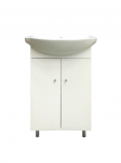 MYKONOS 50 SET WHITE WASHBASIN/CABINET