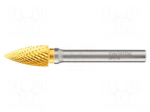 Rotary burr | &Oslash;: 12mm | L: 70mm | Working part len: 25mm | 6mm | metal