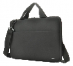DELTACO NV-510 Neoprene Laptop Sleeve for 11.6-12 inch Laptops with Handles and Shoulder Strap, Black