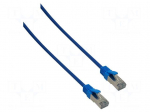 Patch cord | F/UTP | Cat 6 | RJ45 plug,both sides | stranded | Cu | 5m