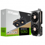 ZOTAC GeForce RTX 5060 AMP 8GB, graphics card DLSS 4, 3x DisplayPort, 1x HDMI 2.1