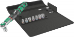 Wera Safe-Torque A 1 Imperial Set 1, 10 pieces, torque wrench (black/green, 1/4" square, 2-12 Nm)